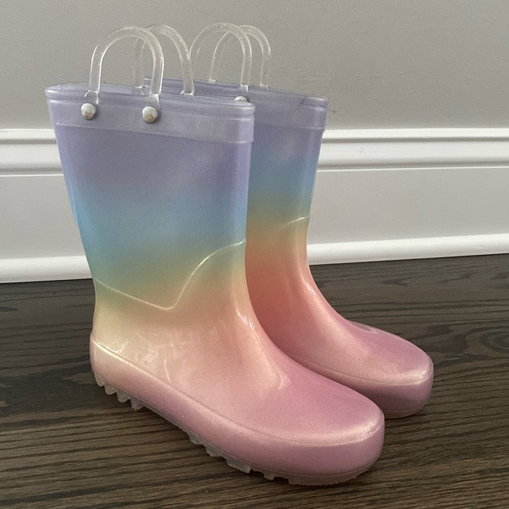 Girls rain boots